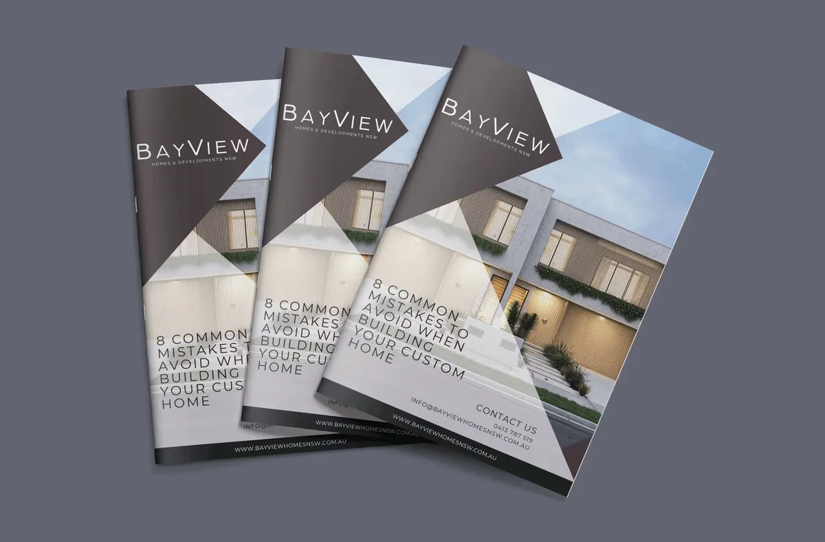 8 Common Mistakes to Avoid When Building Your Custom Home guide cover