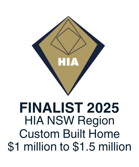 HIA NSW Region 2025 Finalist - Custom Built Home $1 million to $1.5 million
