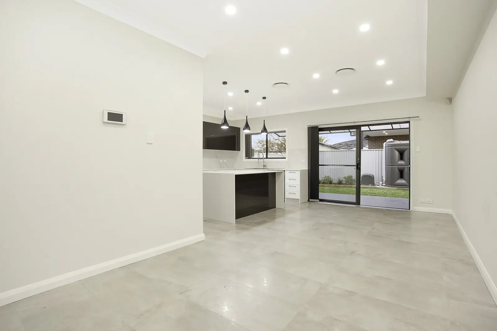 Kitchen inside an Epsom townhouse