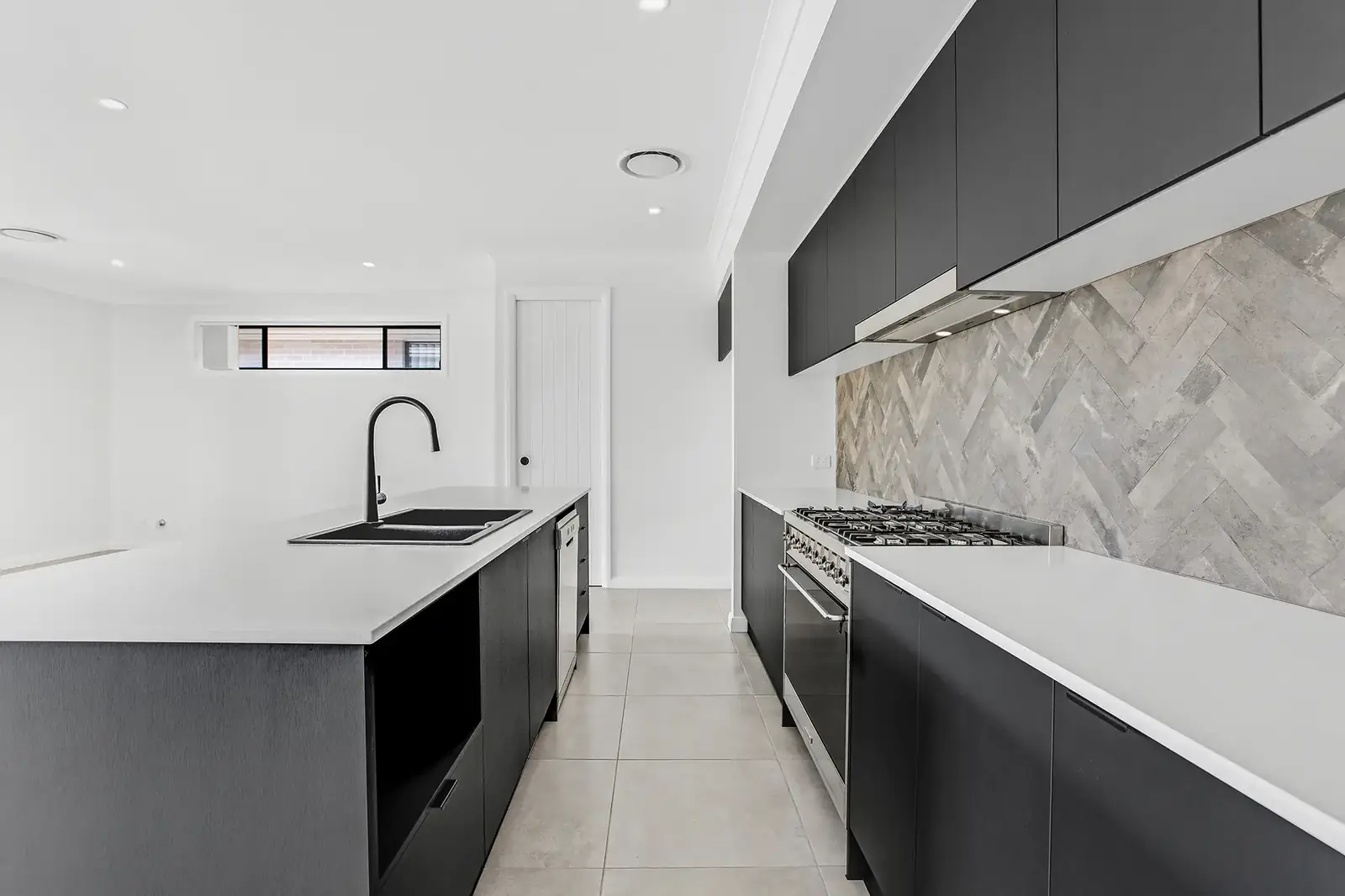 Kitchen in a Peppin home, Campbelltown